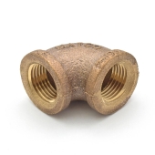 Matco-Norca 1/2" FPT Brass 90° Elbow, Lead-Free - Image 2