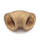 Matco-Norca 1" FPT Brass 90° Elbow, Lead-Free - Image 2