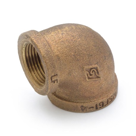 Matco-Norca 1" x 3/4" FPT Brass 90° Elbow, Lead-Free