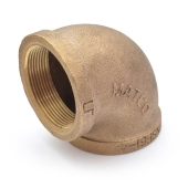 Matco-Norca 2" FPT Brass 90&deg; Elbow, Lead-Free - Image 1