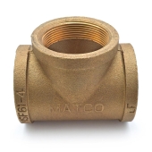 Matco-Norca 2" FPT Brass Tee, Lead-Free - Image 2