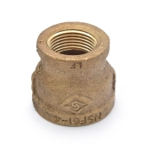 Matco-Norca 1" x 3/4" FPT Brass Coupling, Lead-Free - Image 2
