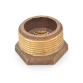 Matco-Norca 1-1/4" MPT x 3/4" FPT Brass Bushing, Lead-Free - Image 2