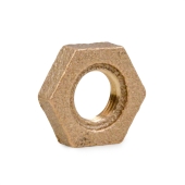 Matco-Norca 1/8" FPT Brass Locknut, Lead-Free - Image 1