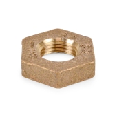 Matco-Norca 1/8" FPT Brass Locknut, Lead-Free - Image 2