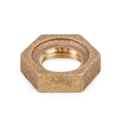Matco-Norca 1/4" FPT Brass Locknut, Lead-Free - Image 3