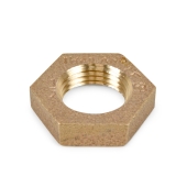 Matco-Norca 1/2" FPT Brass Locknut, Lead-Free - Image 3