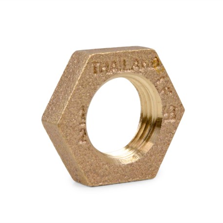 Matco-Norca 1/2" FPT Brass Locknut, Lead-Free