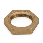 Matco-Norca 1-1/4" FPT Brass Locknut, Lead-Free - Image 2