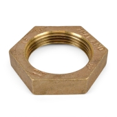 Matco-Norca 1-1/4" FPT Brass Locknut, Lead-Free - Image 3