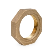 Matco-Norca 1-1/2" FPT Brass Locknut, Lead-Free - Image 1