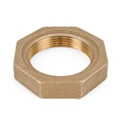 Matco-Norca 1-1/2" FPT Brass Locknut, Lead-Free - Image 2