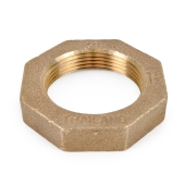 Matco-Norca 1-1/2" FPT Brass Locknut, Lead-Free - Image 3
