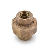 Matco-Norca 1/2" FPT Brass Union, Lead-Free - Image 1