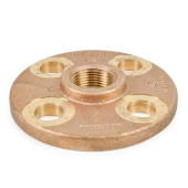 Matco-Norca 3/4" FPT Brass Floor Flange, Lead-Free - Image 1