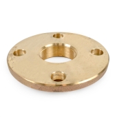 Matco-Norca 1-1/2" FPT Brass Floor Flange, Lead-Free - Image 2