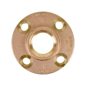 Matco-Norca 1-1/2" FPT Brass Floor Flange, Lead-Free - Image 3