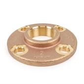 Matco-Norca 2" FPT Brass Floor Flange, Lead-Free - Image 1