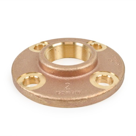Matco-Norca 2" FPT Brass Floor Flange, Lead-Free