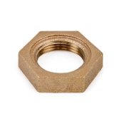 3/4" FPT Brass Locknut, Lead-Free Matco-Norca