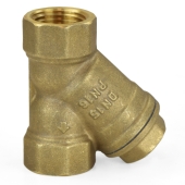 Wright Valves 1/2" Threaded Y-Strainer, Lead-Free Brass - Image 2