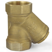 Wright Valves 2" Threaded Y-Strainer, Lead-Free Brass - Image 2