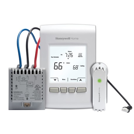 Honeywell EConnect Wireless Programmable Line Voltage Thermostat Kit, RedLINK, 120/240V, 3000W