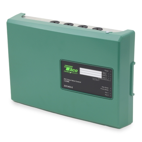 Taco ZVC403‑5 Enhanced 3‑Zone Valve Control Panel